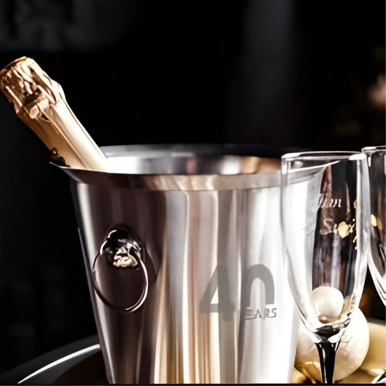 Engraved Ice Buckets with Bottle