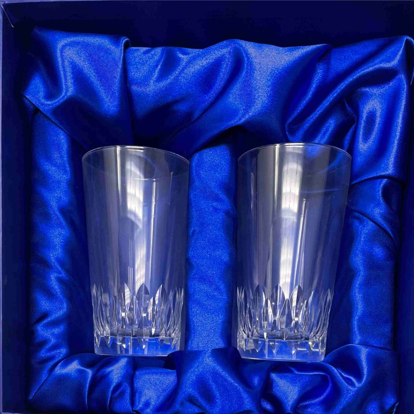 Vasos de cristal Rocks y Hiball con base de burbuja distintiva