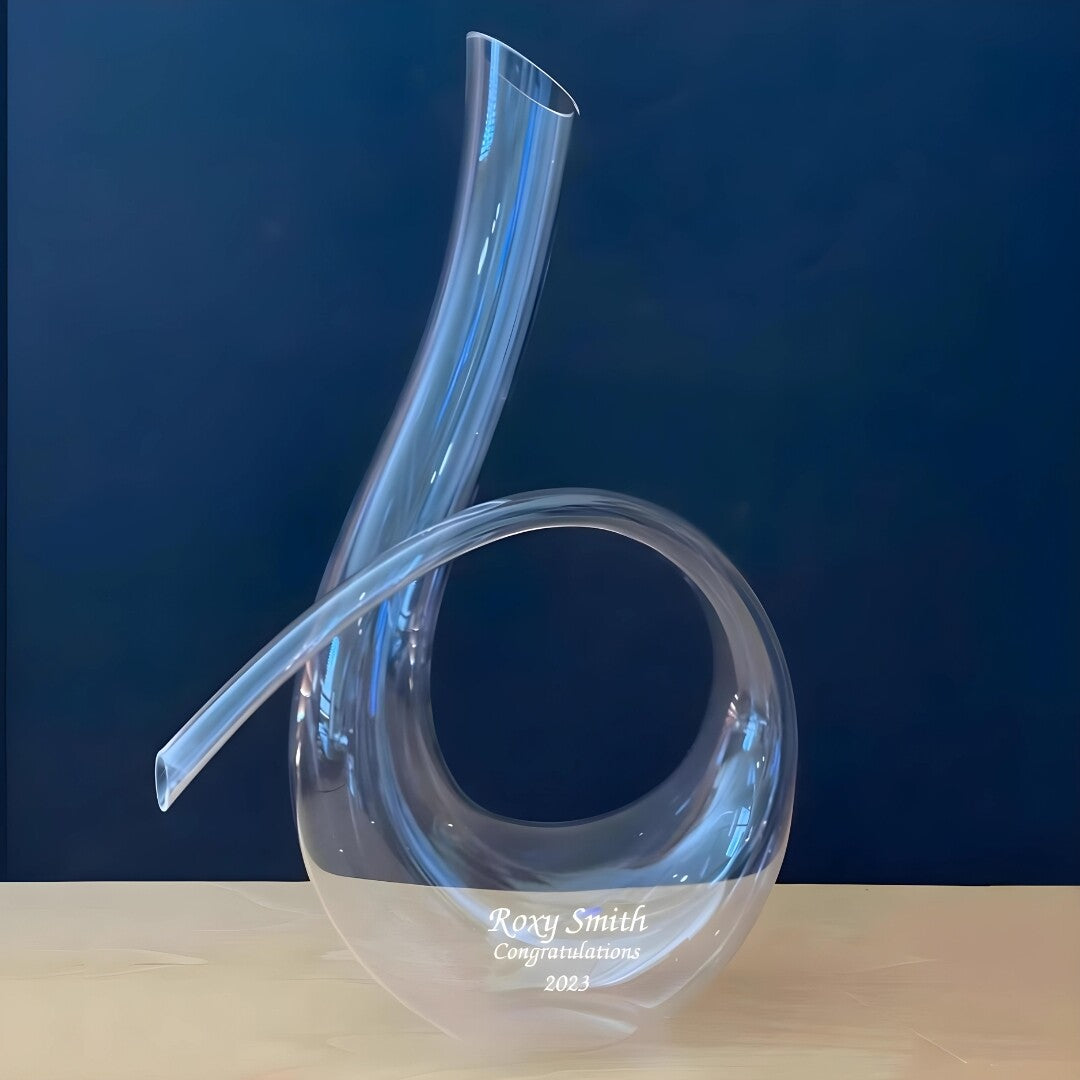Personalized Engraved Crystal ~ S Wine Decanter - Personalized Engraved Gifts