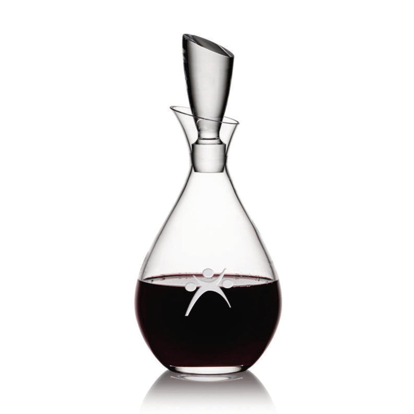 Engraved Red or White Wine Carafe with Stopper - Elisa - Personalized Engraved Gifts