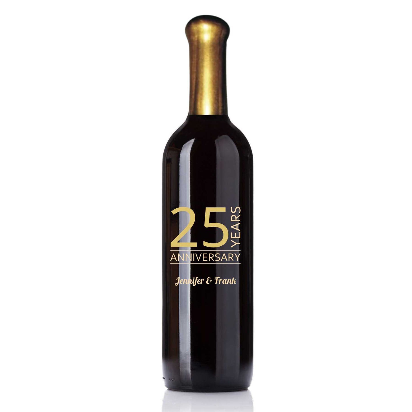 Botellas de vino grabadas - Uvas 1