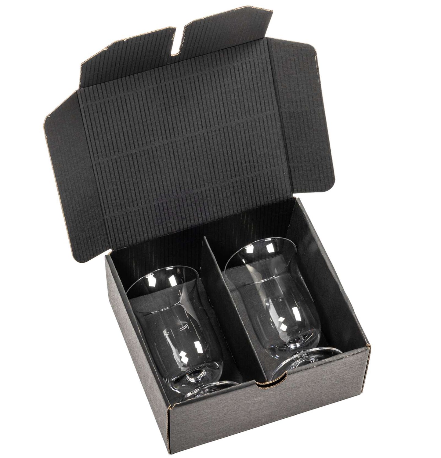 Coffret de dégustation de whisky Glencairn gravé - Lot de 2