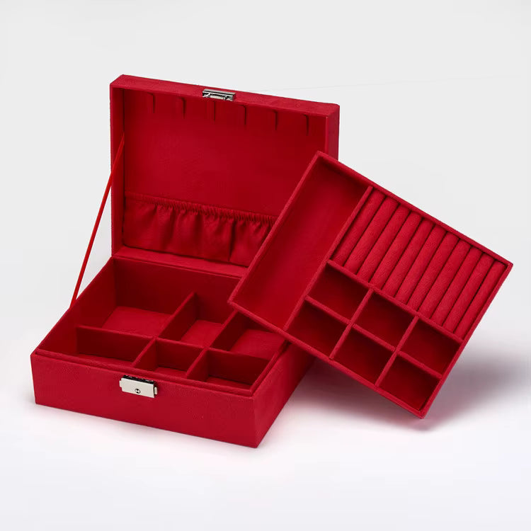 Cancan Velvet Personalized Jewelry Box Organizer