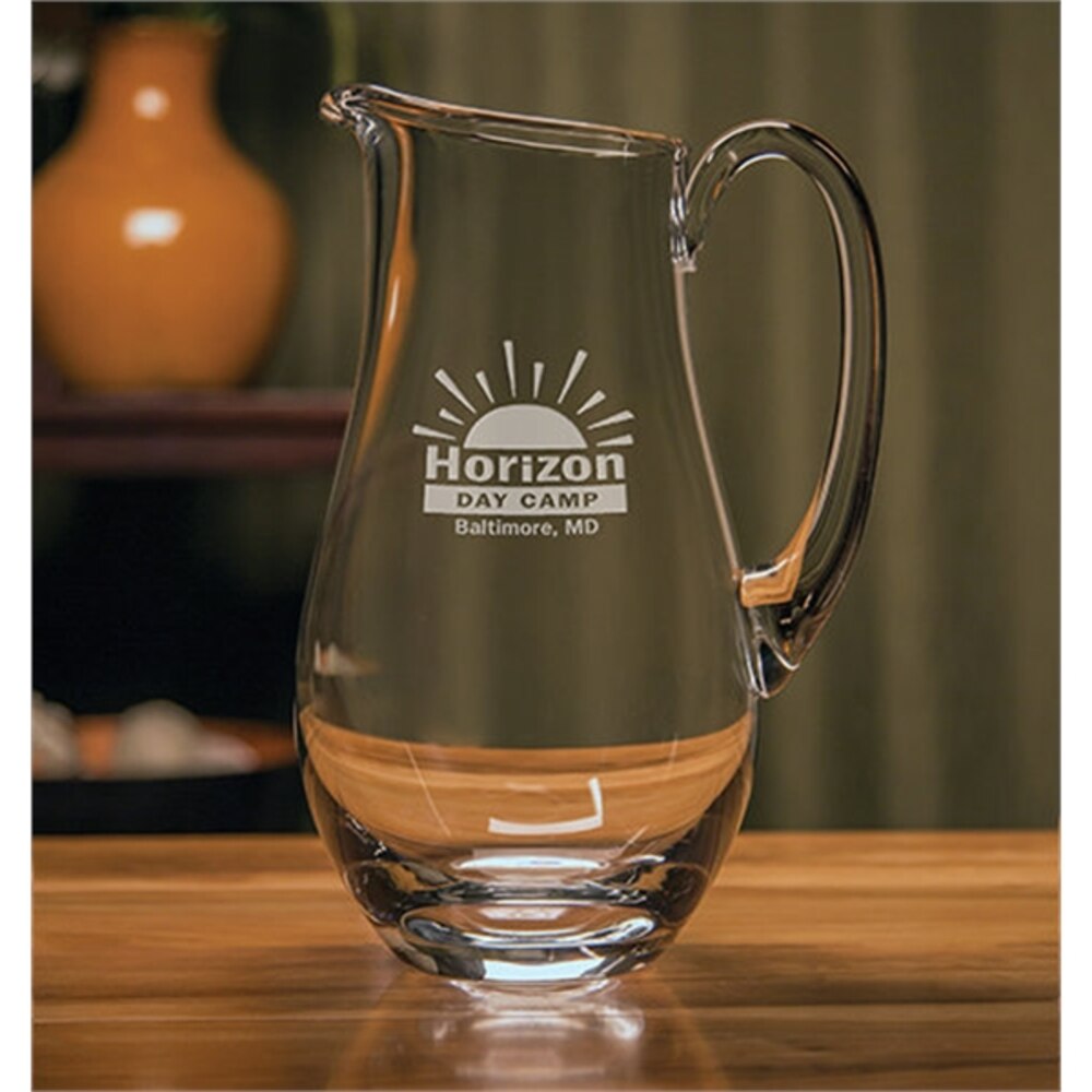 Personalized Classic Glass Pitcher ~ Grace - Personalized Engraved Gifts