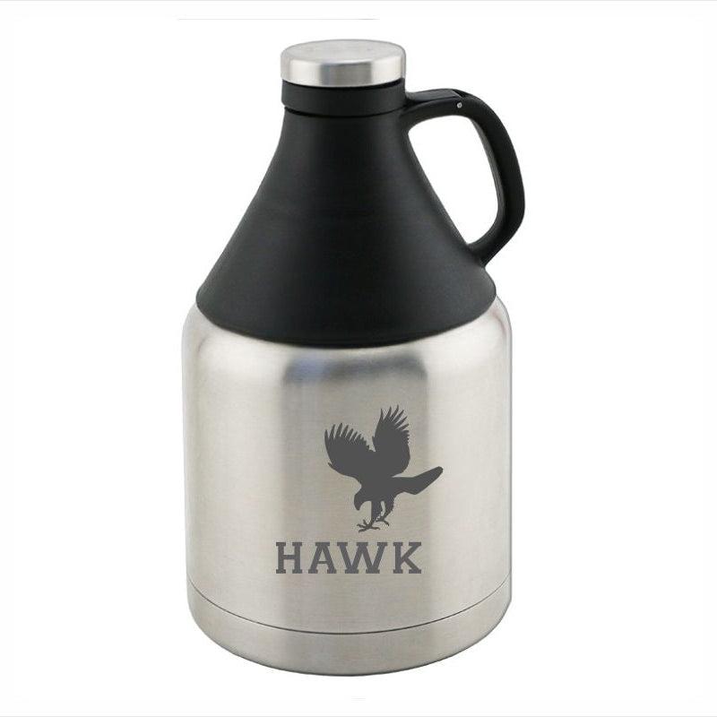 Personalized Two-Tone 32 oz Stainless Steel Growler Jirou - Personalized Engraved Gifts