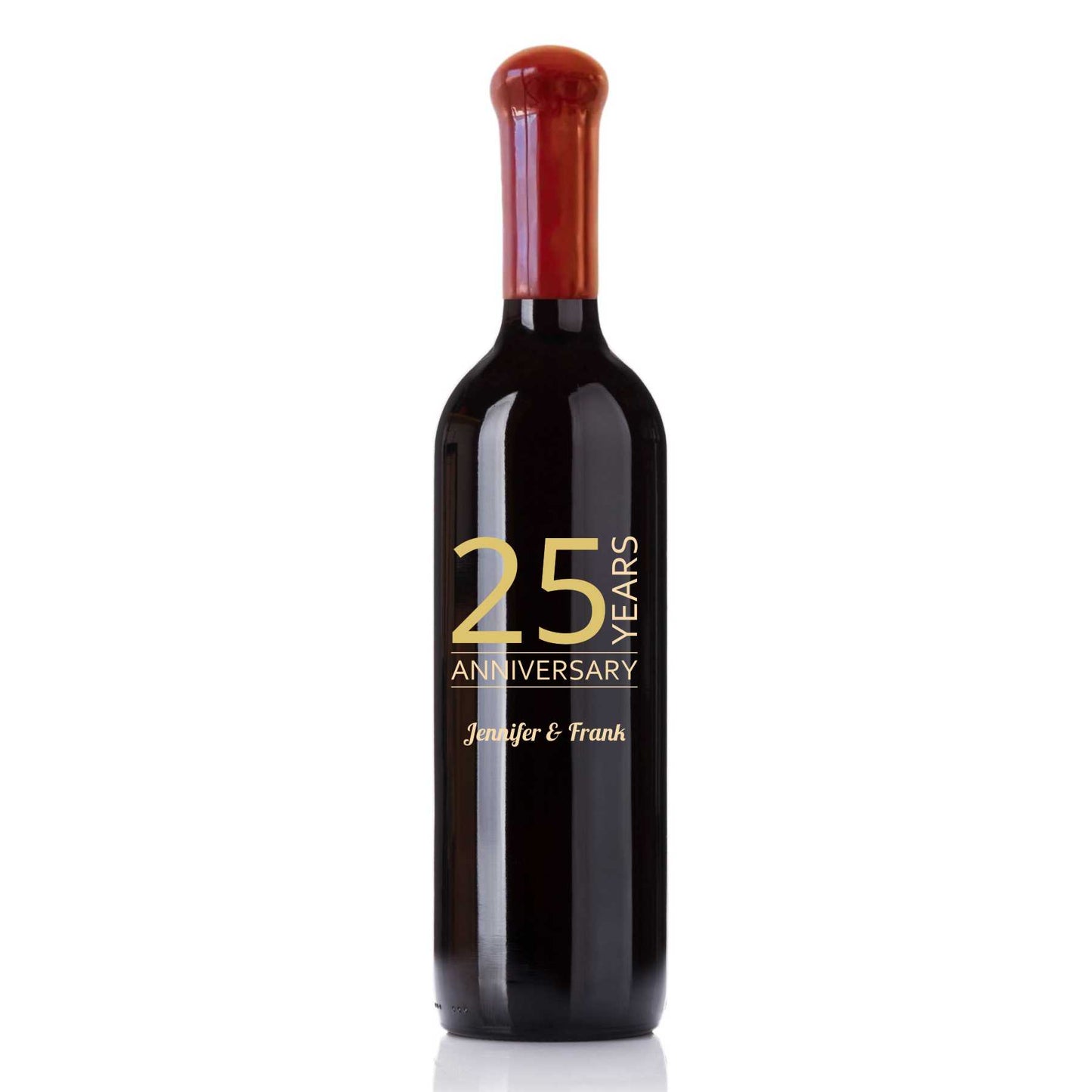Botellas de vino grabadas - Uvas 1