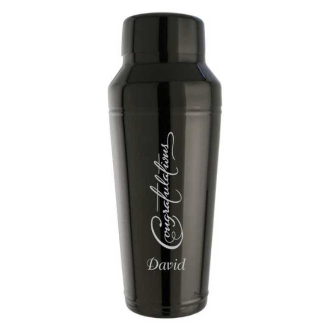 24 oz Stainless Steel Cocktail Shakers Black