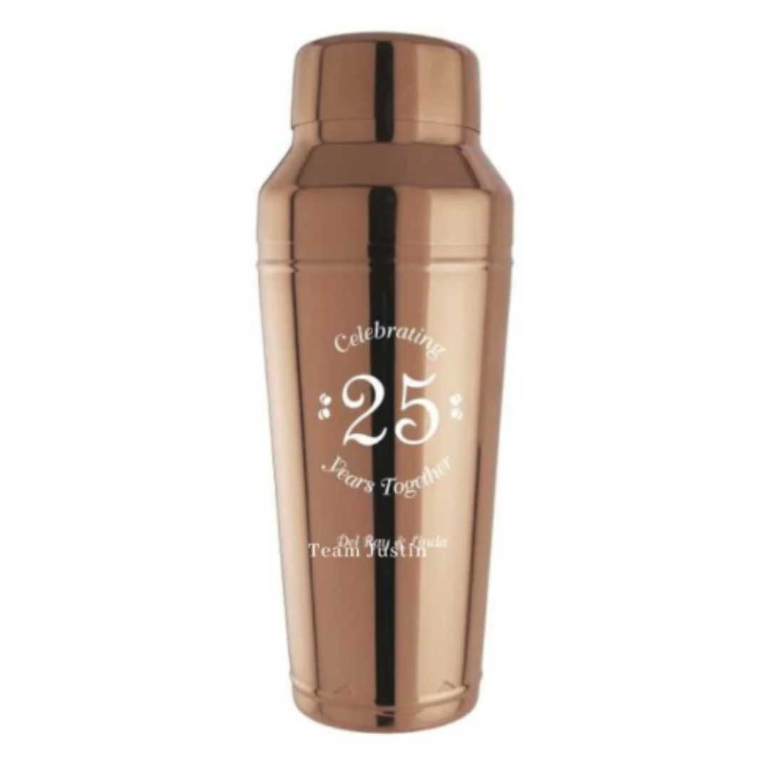 24 oz Stainless Steel Cocktail Shakers Bronze