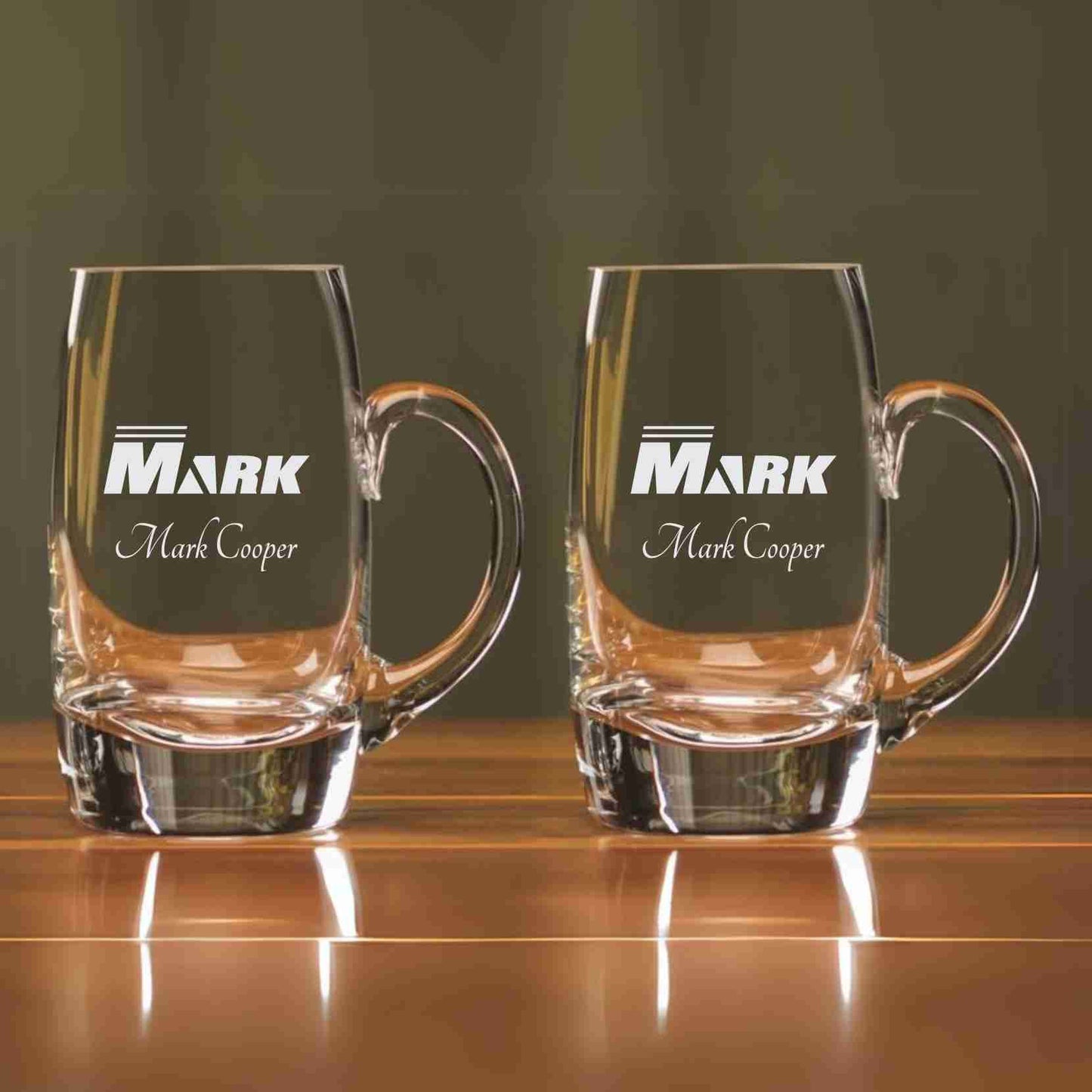 Custom Engraved Beer Barrel Mug - Personalized Engraved Gifts