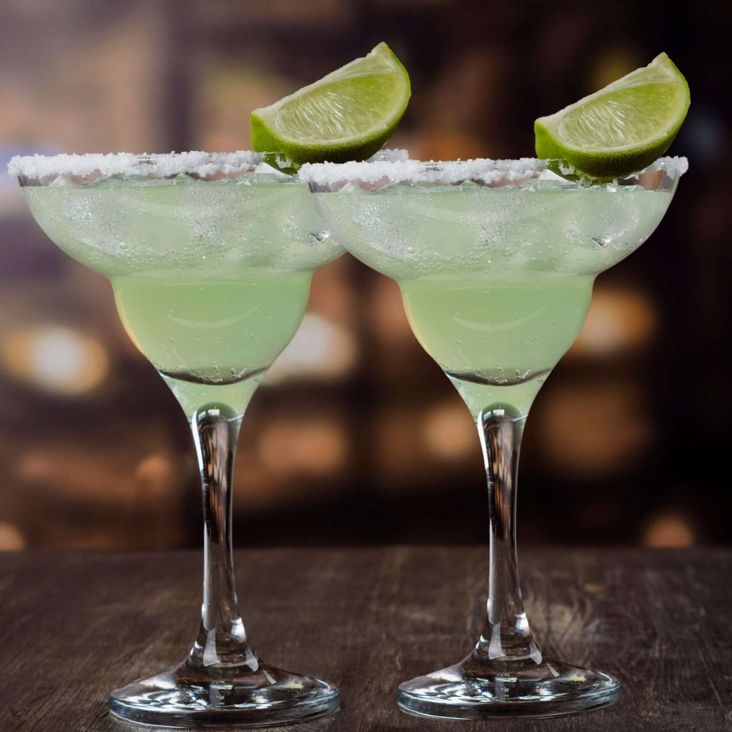 Juego de 2 vasos de margarita clásica personalizados y grabados - Spicy