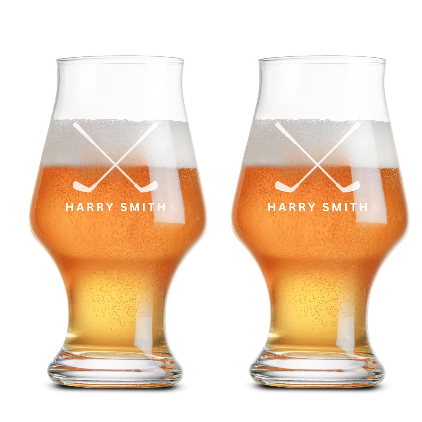 Juego de regalo de vasos de cerveza estilo tulipán para el bebedor de cerveza serio