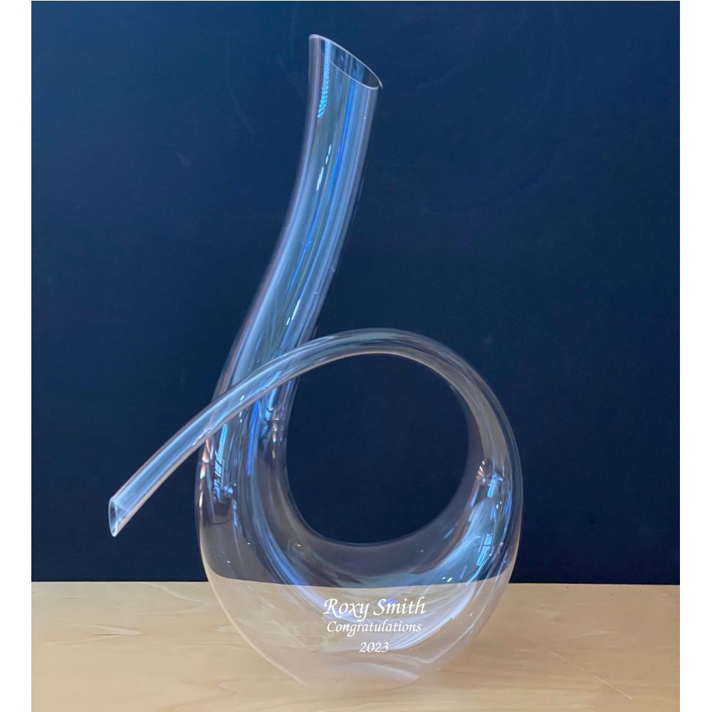 Personalized Engraved Crystal ~ S Wine Decanter - Personalized Engraved Gifts