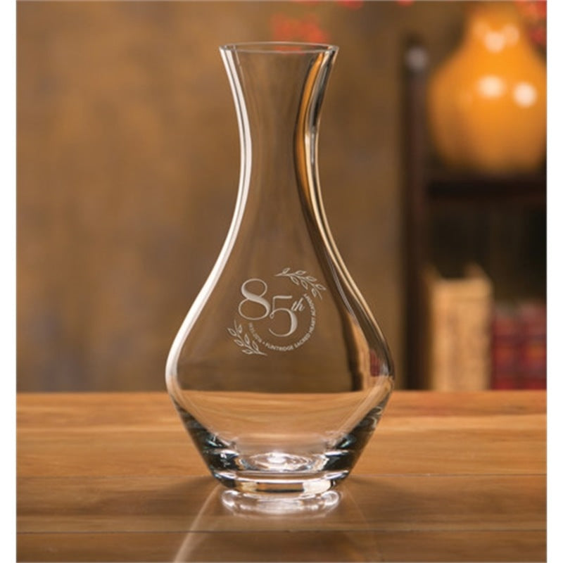 Personalized Non-Lead Crystal Wine Carafe / Decanter ~ 32 oz Volpe - Personalized Engraved Gifts