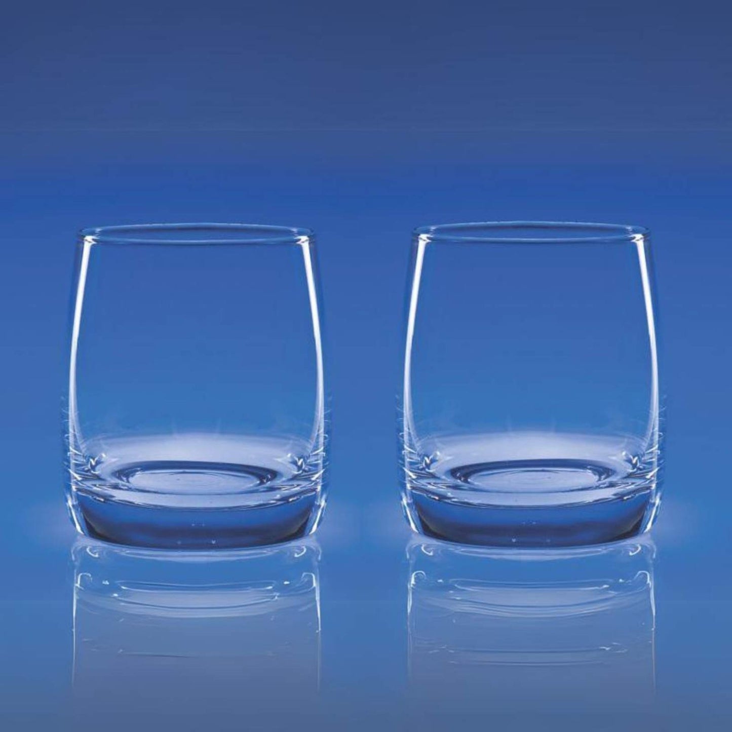 Elegantes vasos de whisky personalizados grabados (juego de 2) ~ Zenith