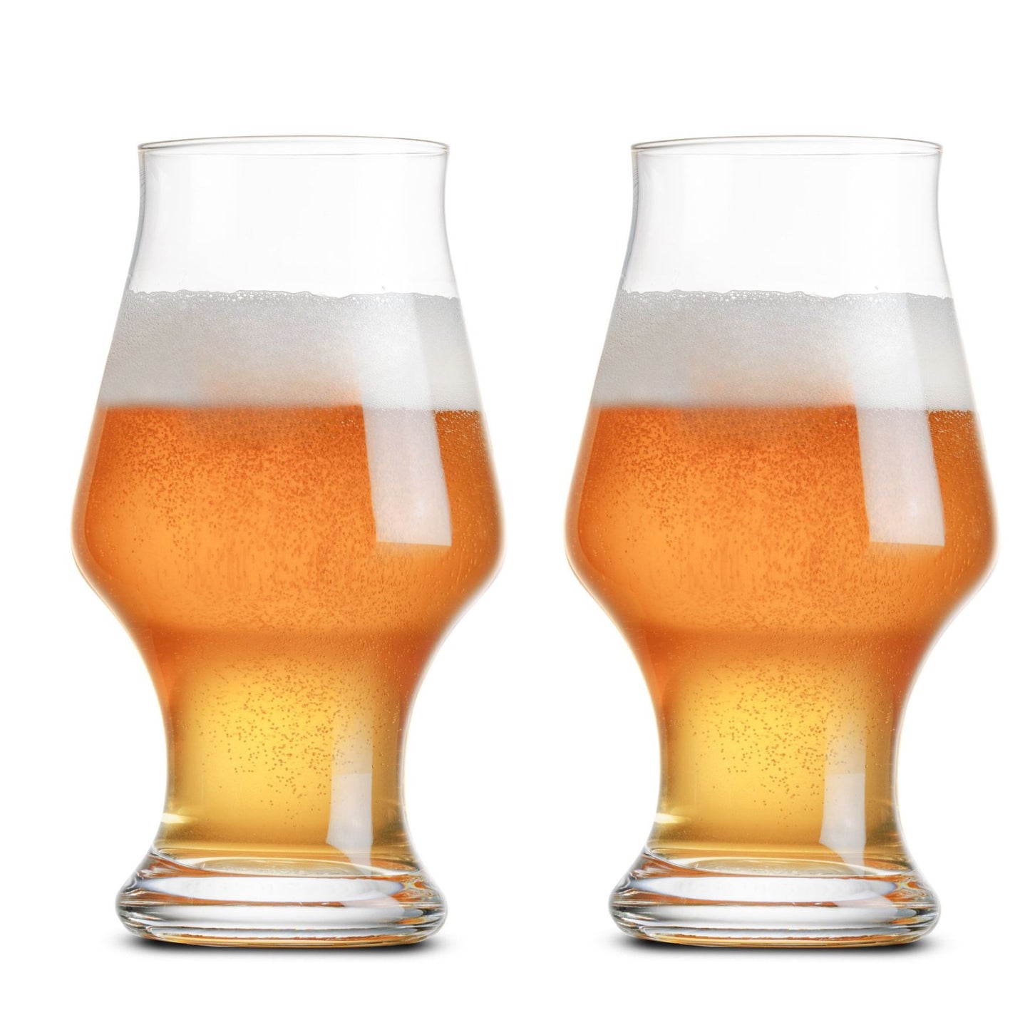 Juego de regalo de vasos de cerveza estilo tulipán para el bebedor de cerveza serio