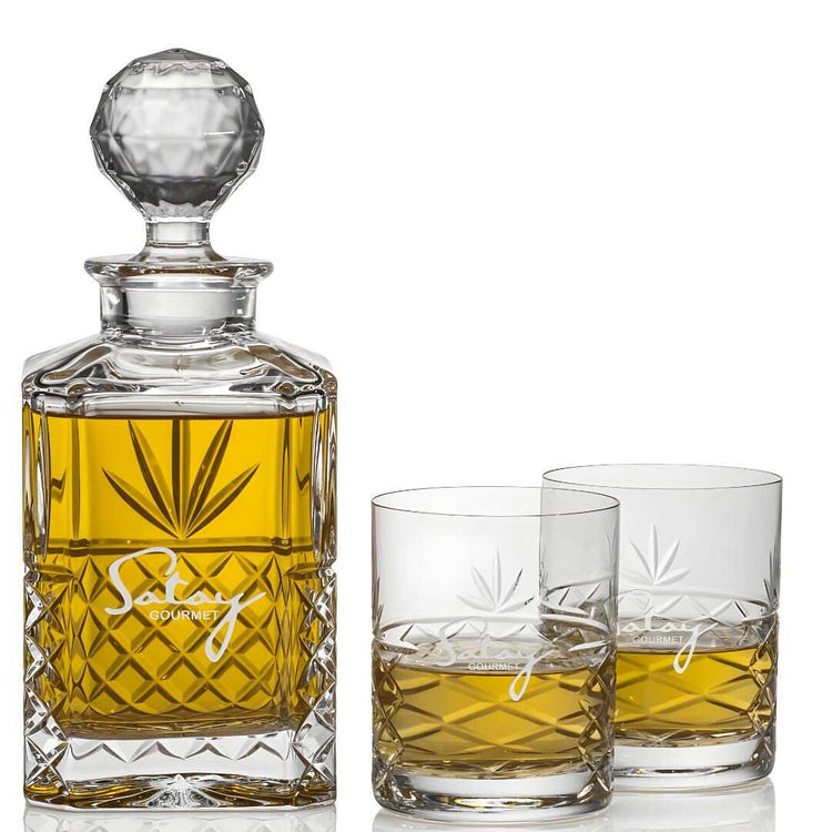 Whiskey Decanters & Glassware