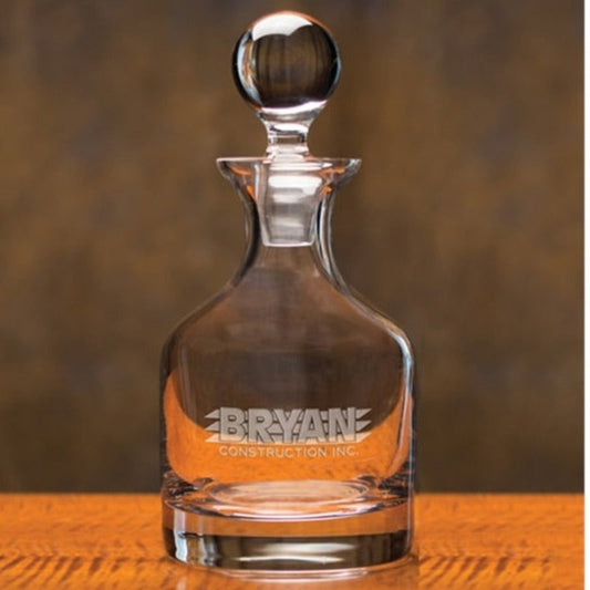 Custom Engraved Crystal Decanter 32 oz ~ Classico - Personalized Engraved Gifts