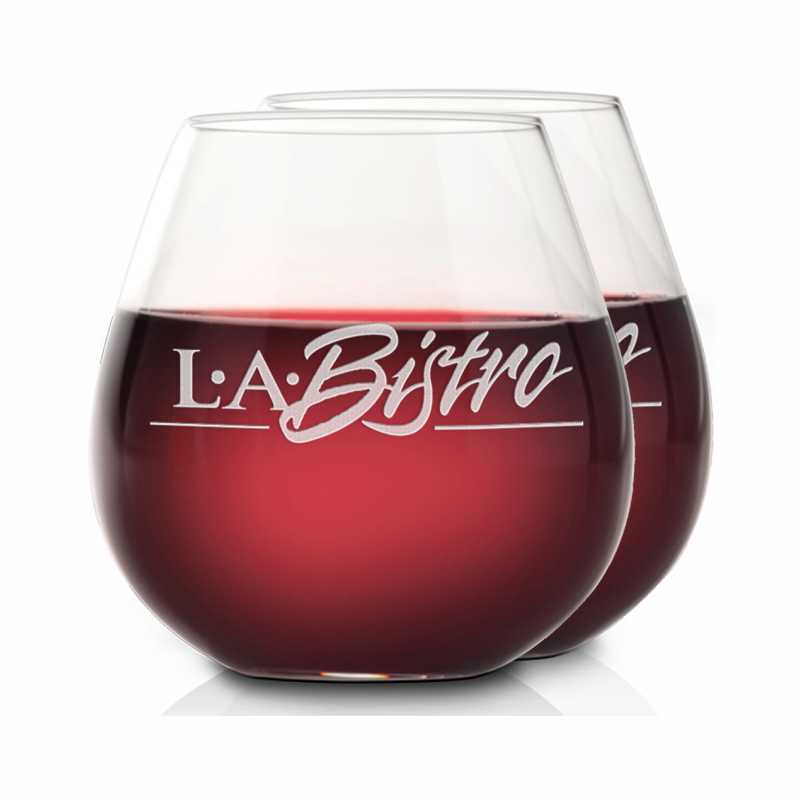 Custom Etched Riedel O Pinot Wine Glass Set of 2 - Personalized Engraved Gifts