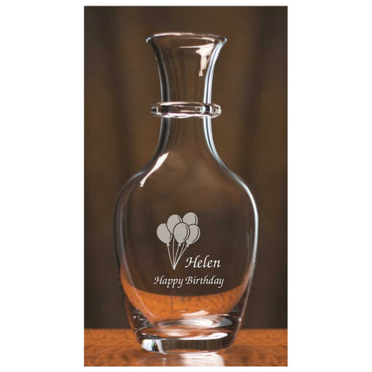 Personalized Engraved Italian Wine Carafe - Personalized Engraved Gifts