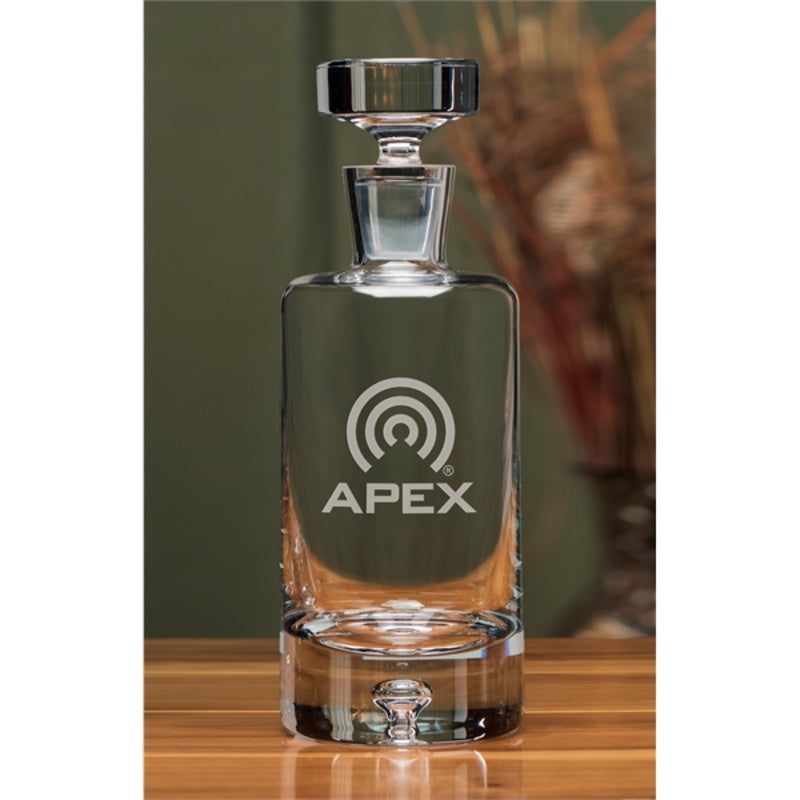 Decanter with Flattop Stopper & Large Engraving Area ~ Galaxy - Personalized Engraved Gifts