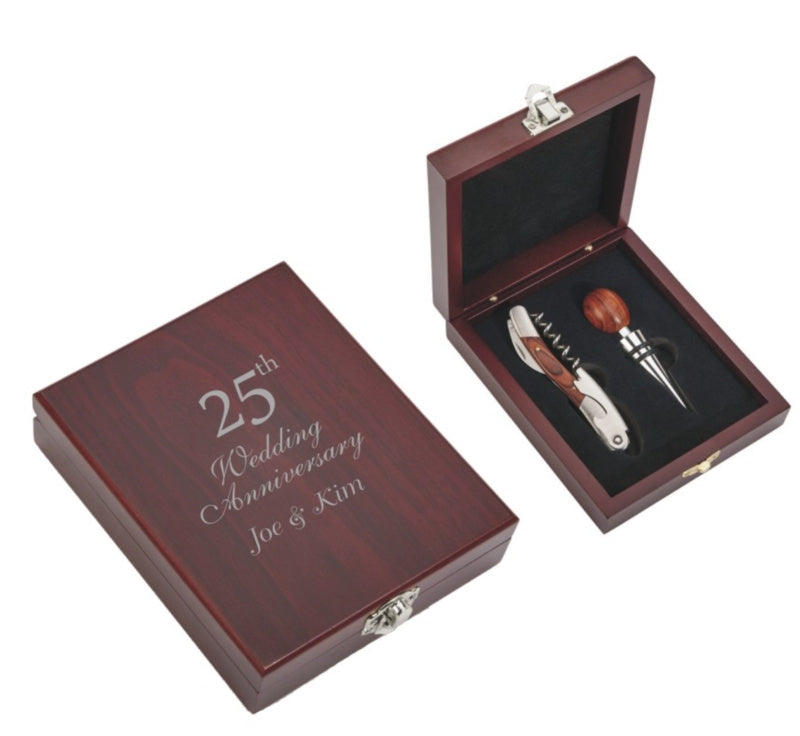 Engraved Wine Stopper & Wine Tool- Alford - Personalized Engraved Gifts