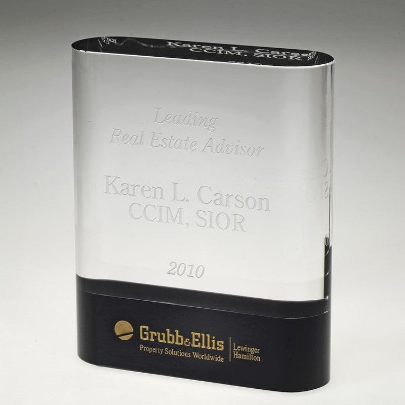 Engraved Nobility Crystal Awards - Personalized Engraved Gifts