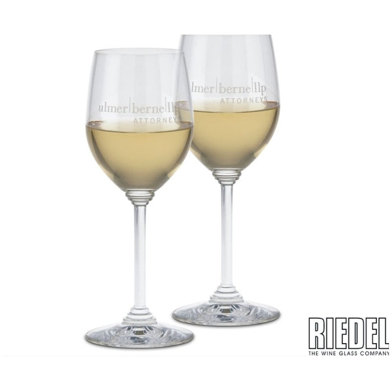 Engraved Riedel Chardonnay Stemware Set of Two - Personalized Engraved Gifts