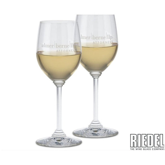 Engraved Riedel Chardonnay Stemware Set of Two - Personalized Engraved Gifts