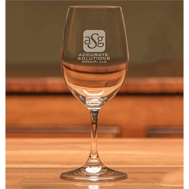 Engraved Riedel Ouverture White Wine Glass Set of Two - Personalized Engraved Gifts