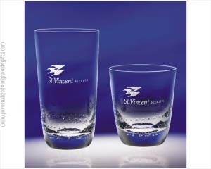 Personalized On the Rocks & Beverage Glasses - Fiore - Personalized Engraved Gifts