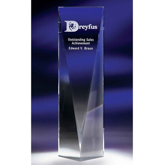 Excellere Optic Crystal Tower Award - Personalized Engraved Gifts