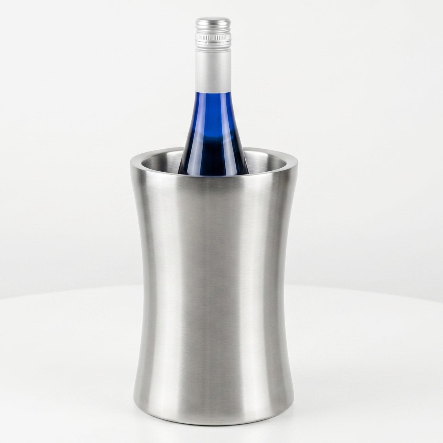 Seau à vin personnalisé gravé en diagonale Elsa
