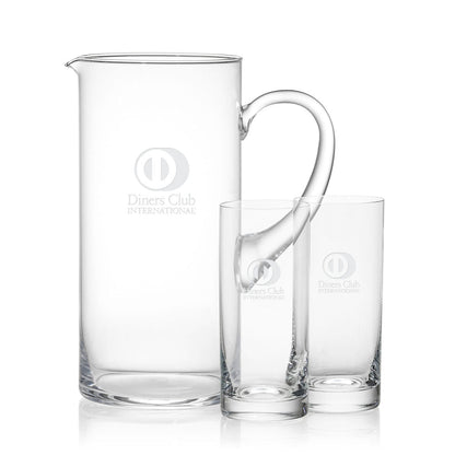 Personalized Engraved Ice Tea ~ Tankard 2 Glass Gift Set - Personalized Engraved Gifts