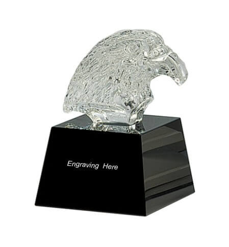 Engraved Eagle Head Award - Personalized Engraved Gifts