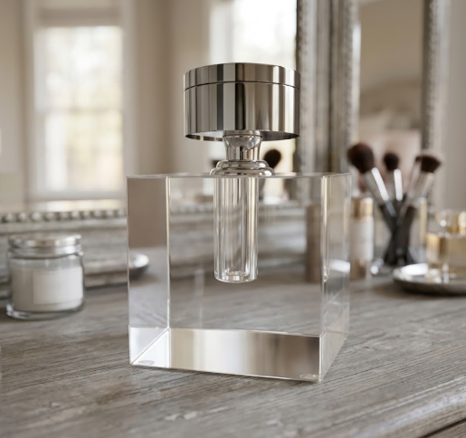 Frasco de perfume de cristal modernista personalizado - Tia