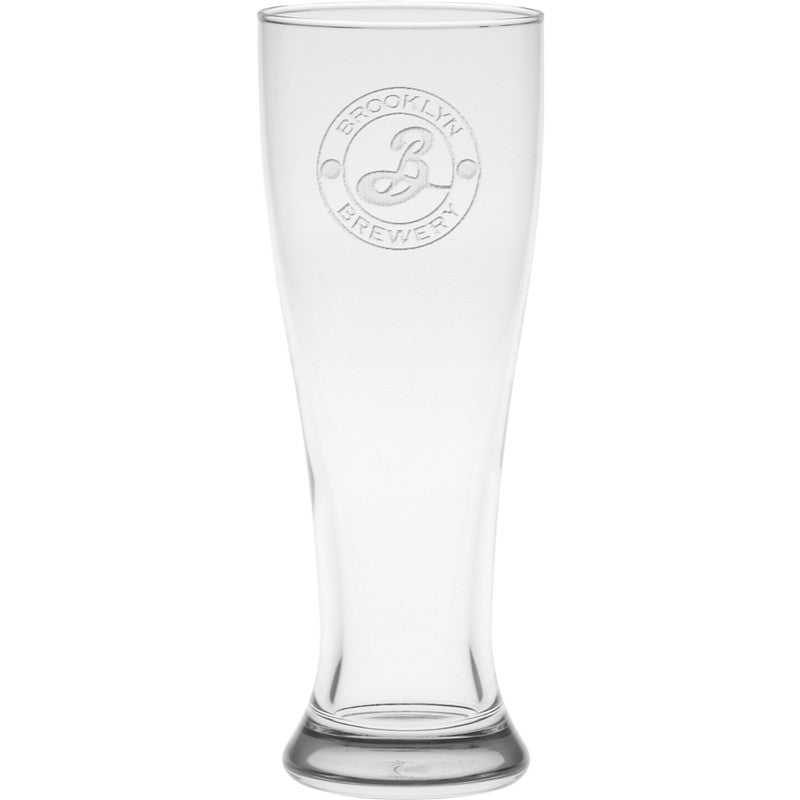 Modern Times 16oz Pilsner Glass Deep Engraved - Personalized Engraved Gifts