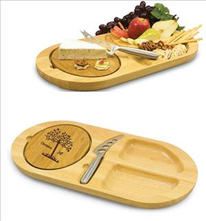 Personalized Fontina Cheese Board - Laser Engraved - Personalized Engraved Gifts