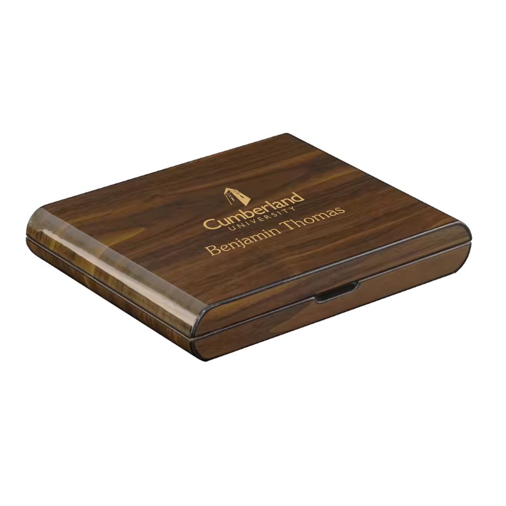 Engraved Piano Finish Small Humidor ~ Teatro - Personalized Engraved Gifts