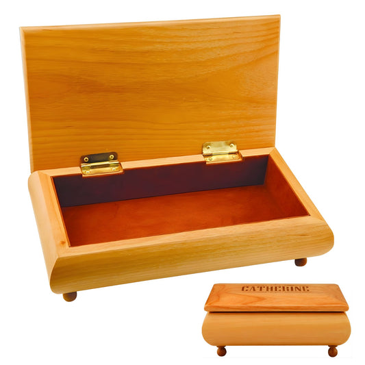 Wooden Adler Box with round legs