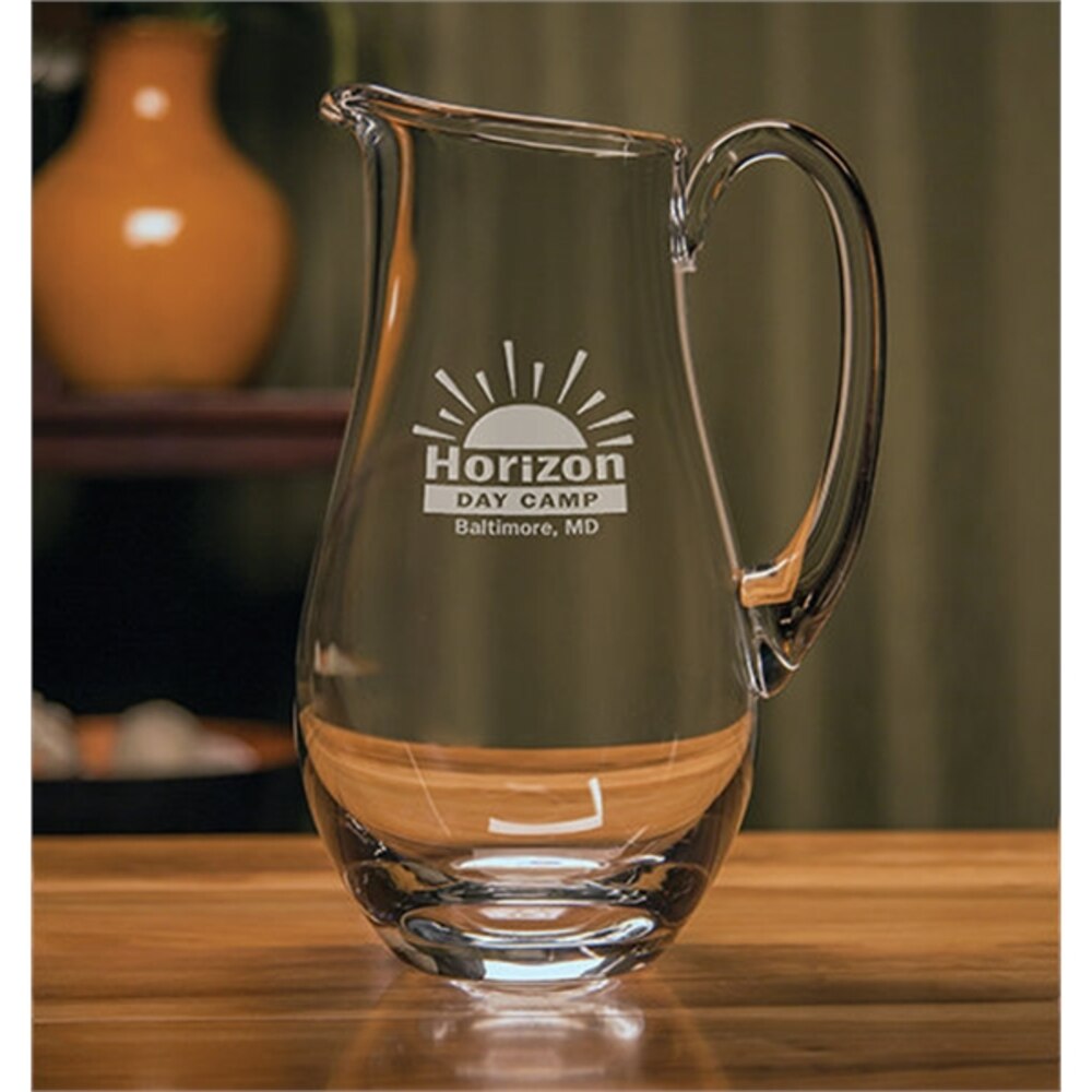 Personalized Classic Glass Pitcher ~  Grace - Personalized Engraved Gifts