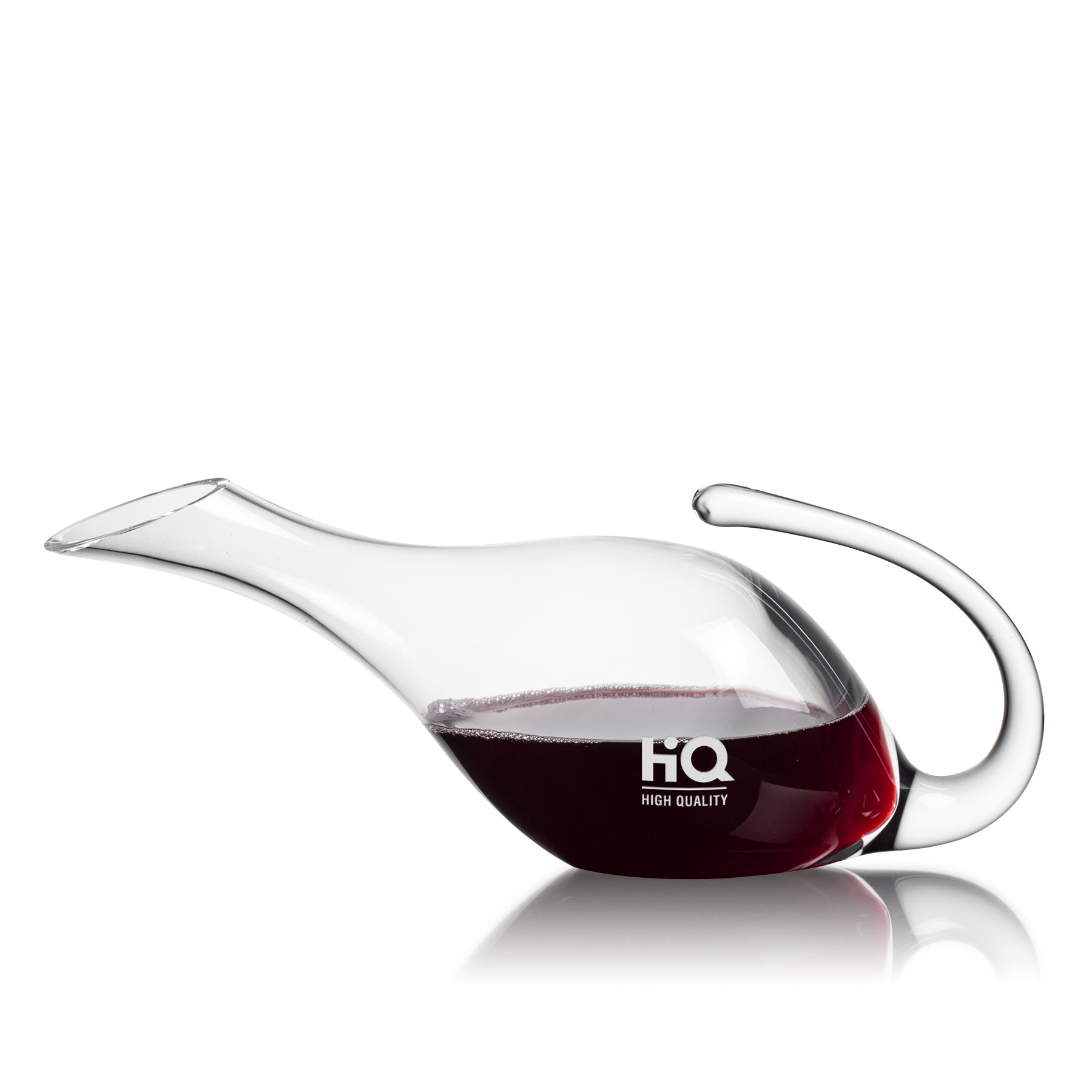 Unique Crystal Wine Carafe / Decanter ~ Hancock - Personalized Engraved Gifts