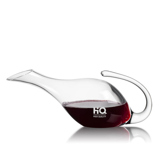 Unique Crystal Wine Carafe / Decanter ~ Hancock - Personalized Engraved Gifts