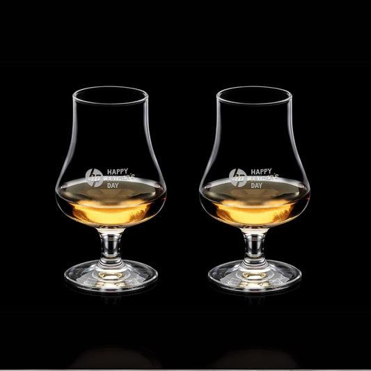 Set of 2 Engraved Whisky Tasters ~ Sutherland