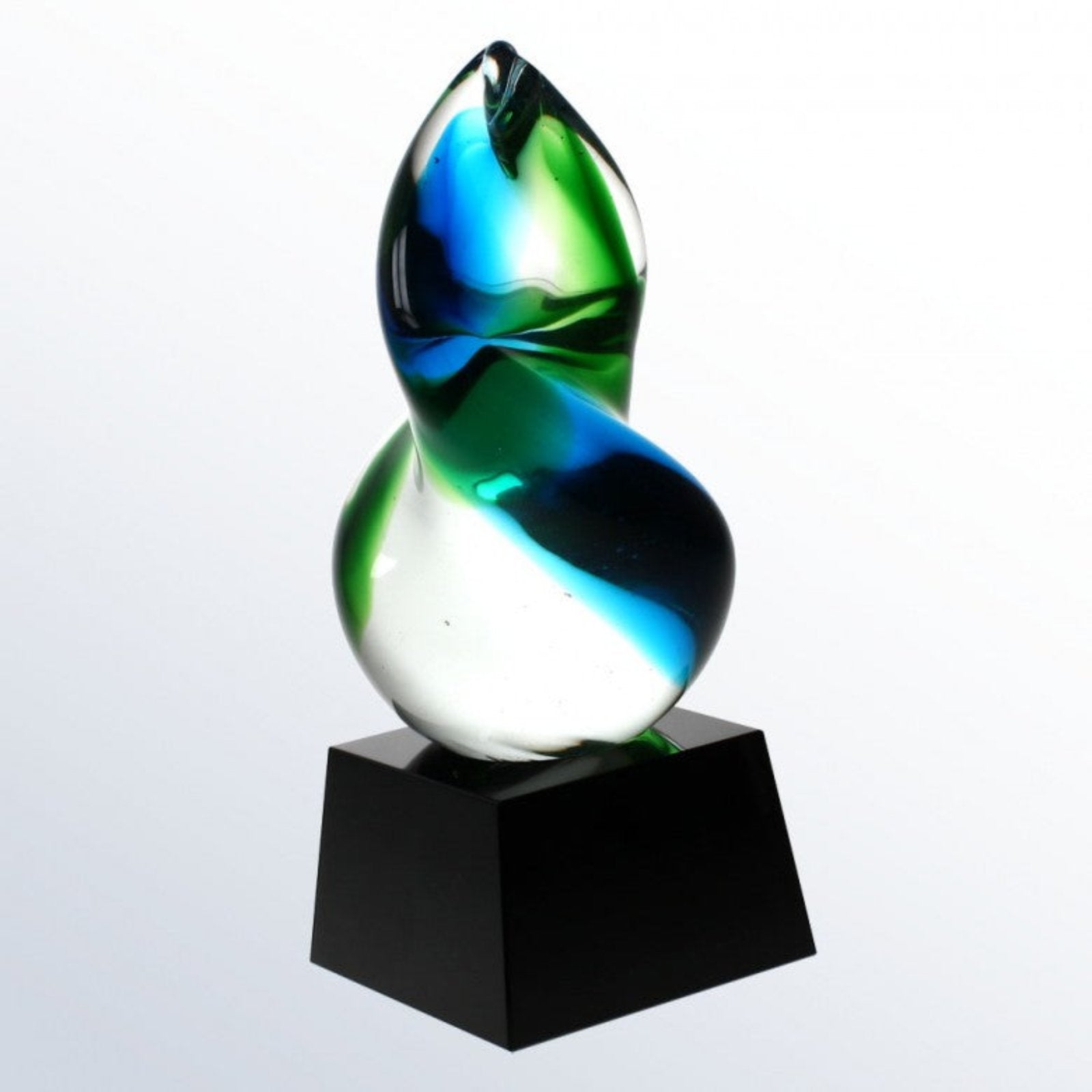 twisted green and blue award