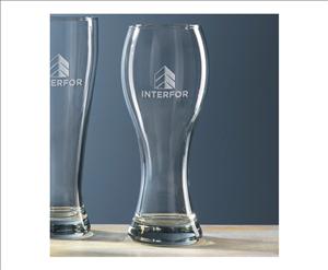 Engraved Signature Classic Beer Glass - Personalized Engraved Gifts