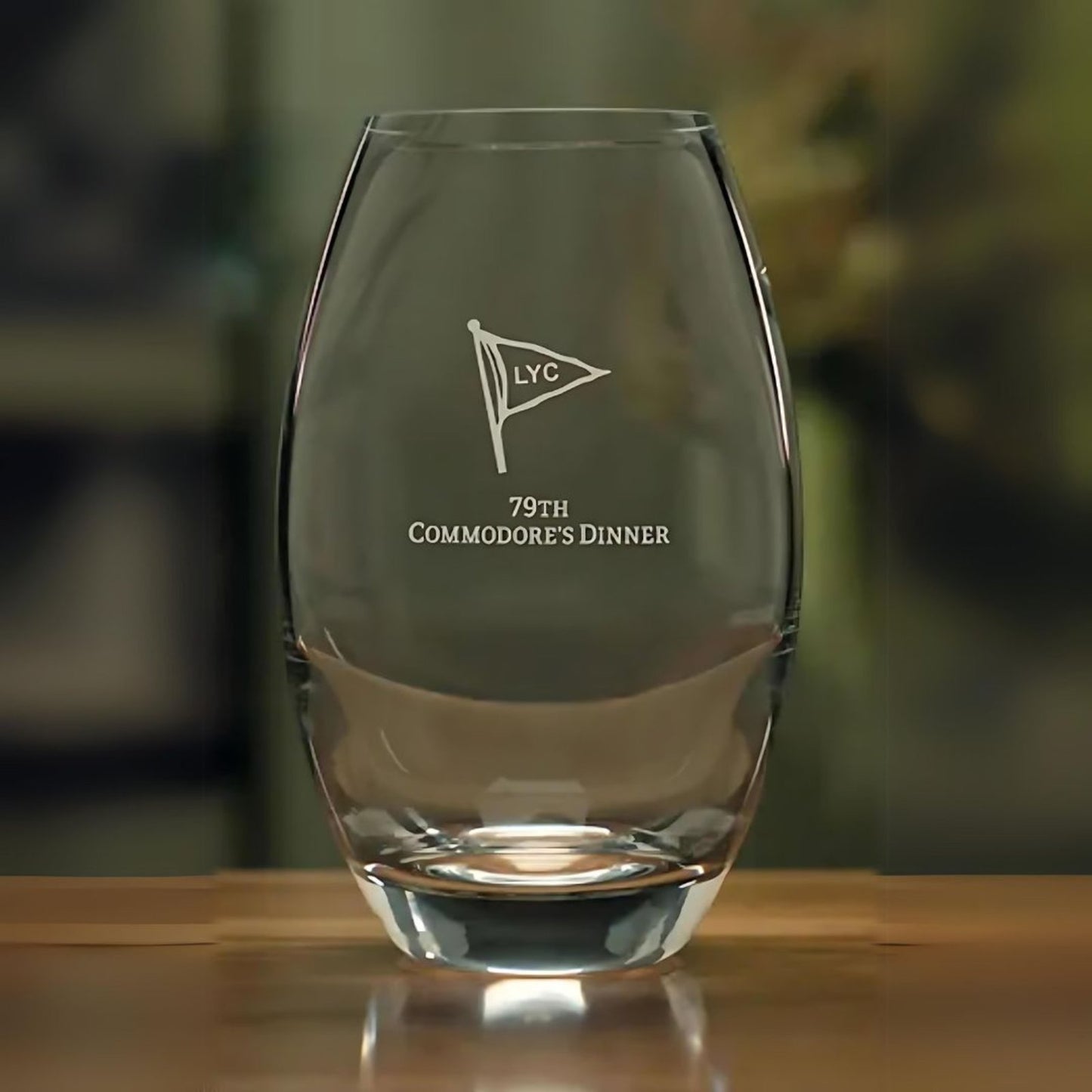 11 inch Personalized Glass Vase -Melissa - Personalized Engraved Gifts