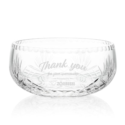 24% Cut Lead Crystal Bowl Personalized ~ Dover - Personalized Engraved Gifts