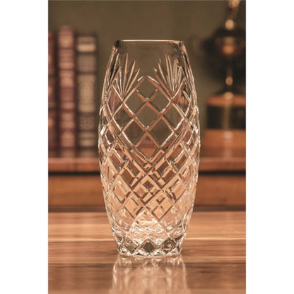 Lead Crystal Vase Personalized and Engraved ~ Lewis - Personalized Engraved Gifts