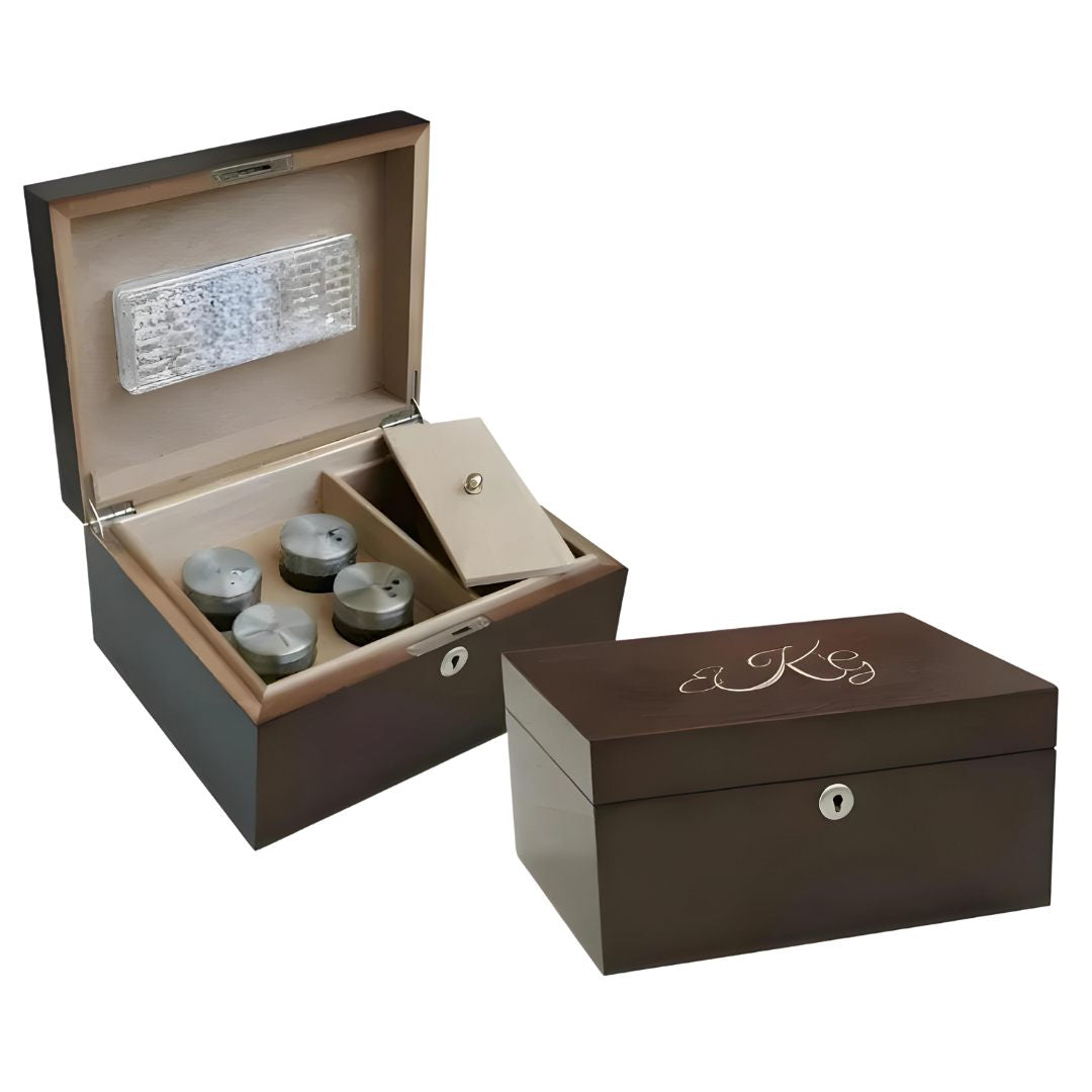 Personalized Cannabis Cachet Humidor - Denver - Personalized Engraved Gifts