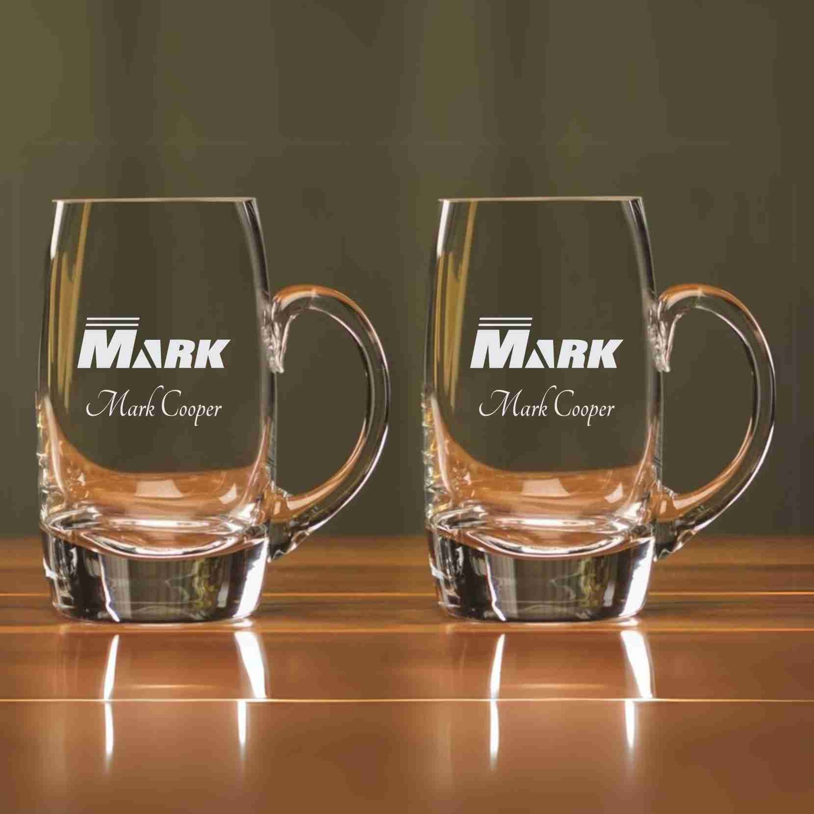 Custom Engraved Beer Barrel Mug - Personalized Engraved Gifts